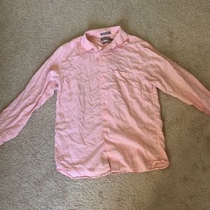 Light Pink Men’s Button Up Shirt